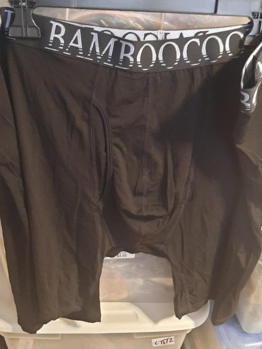 NEW ! Ramboo Cool Men Boxer Briefs 2 Pack Size 4XL